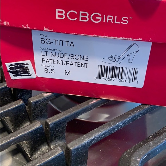BCBGirls nude/bone button pumps - Picture 5 of 6